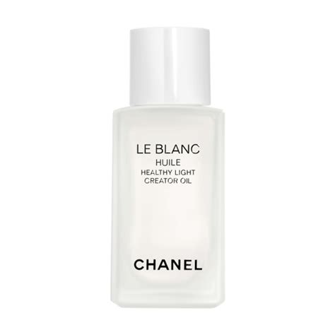 chanel le blanc huile healthy light creator oil ingredients|Chanel le blanc oil.